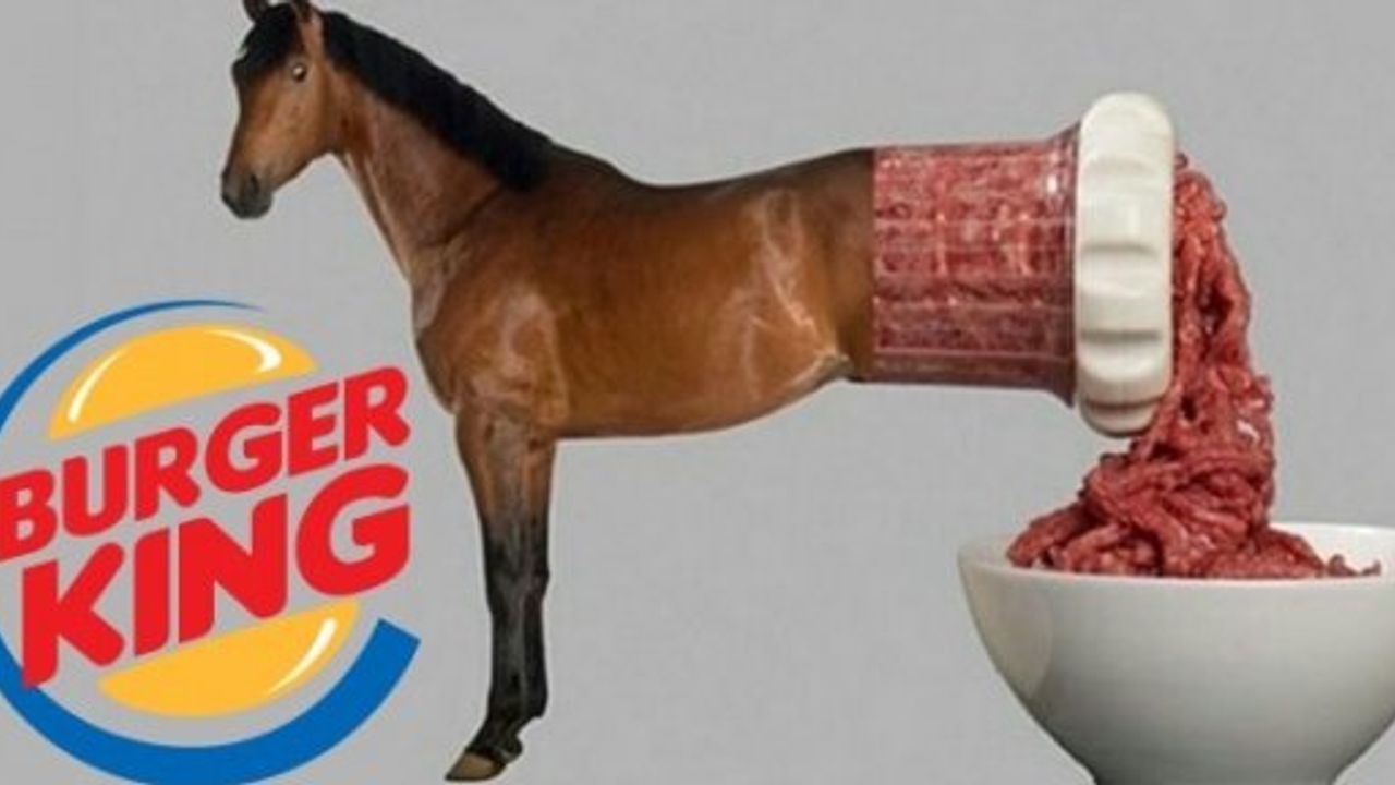 Burger King At Eti Kullandığını İtiraf Etti!