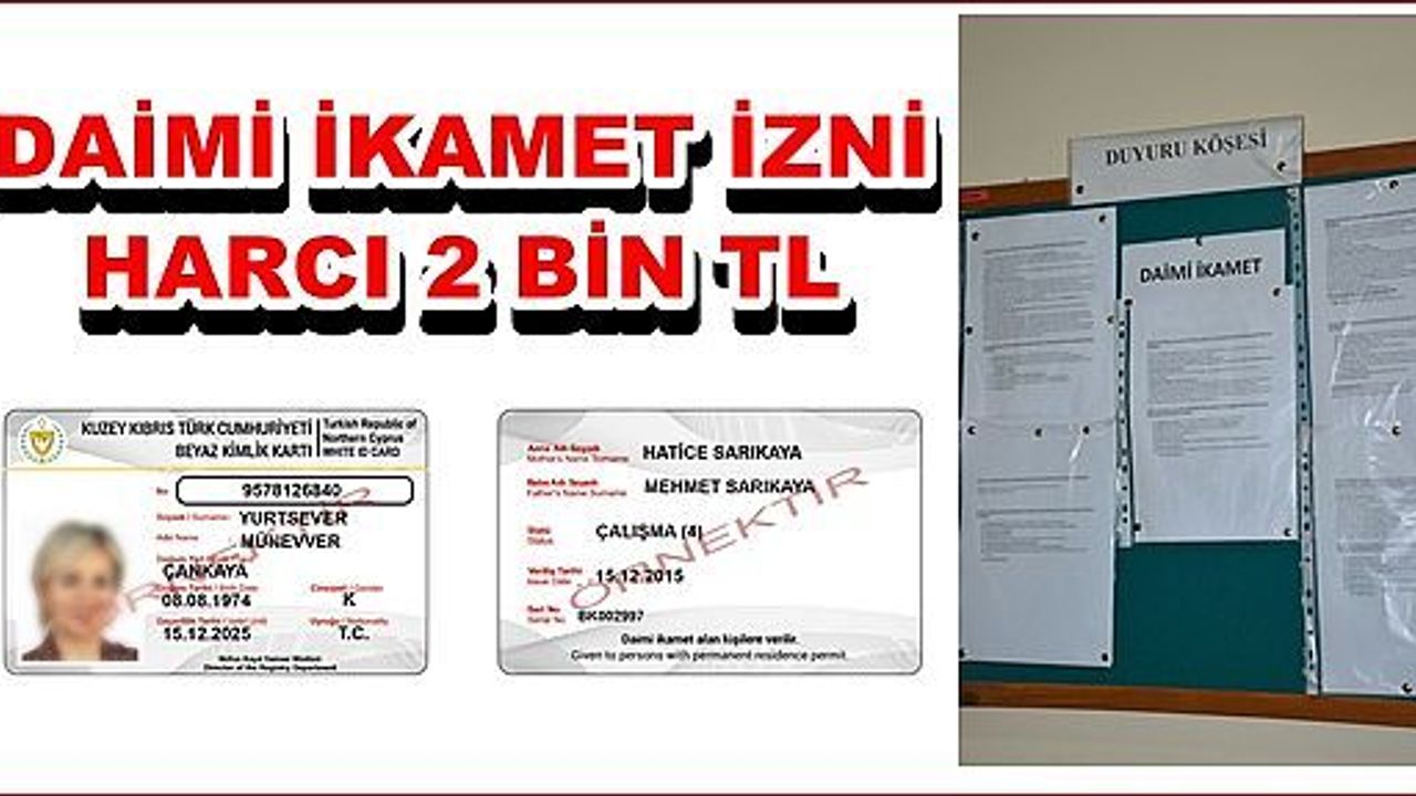 Daimi İkametgah İzni İçin Başvuru Alınmaya Başlandı