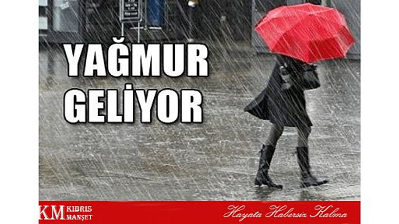 Yarın Ve Çarşamba Günü Sağanak Yağmur Var