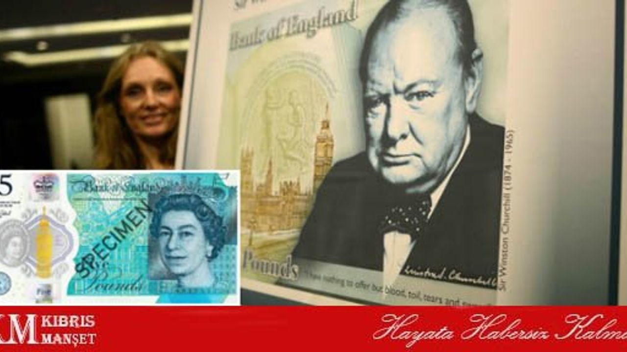 Yakında Tedavüle Girecek 'Plastik 5 Sterlin' Banknotlar Tanıtıldı