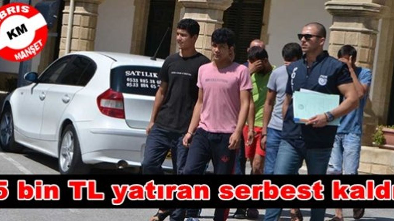 5 bin TL yatıran serbest kaldı