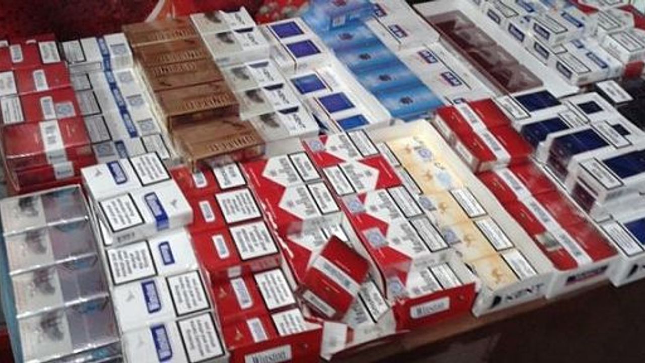 Evinde Gümrüksüz 823 Paket Sigara Bulundu