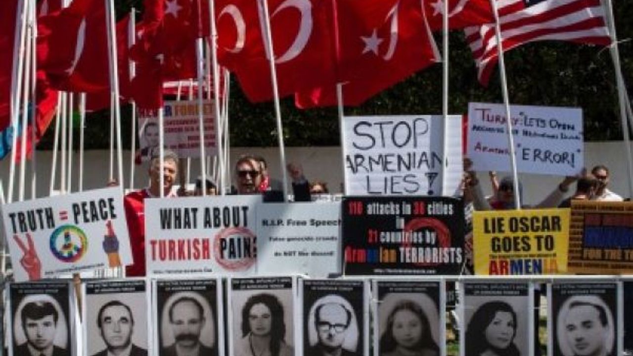 "ABD'de Türkler'den protesto"