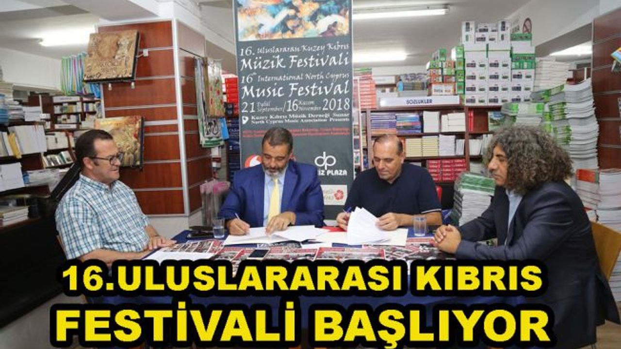 16. Uluslararası Kuzey Kıbrıs Müzik Festivali Başlıyor