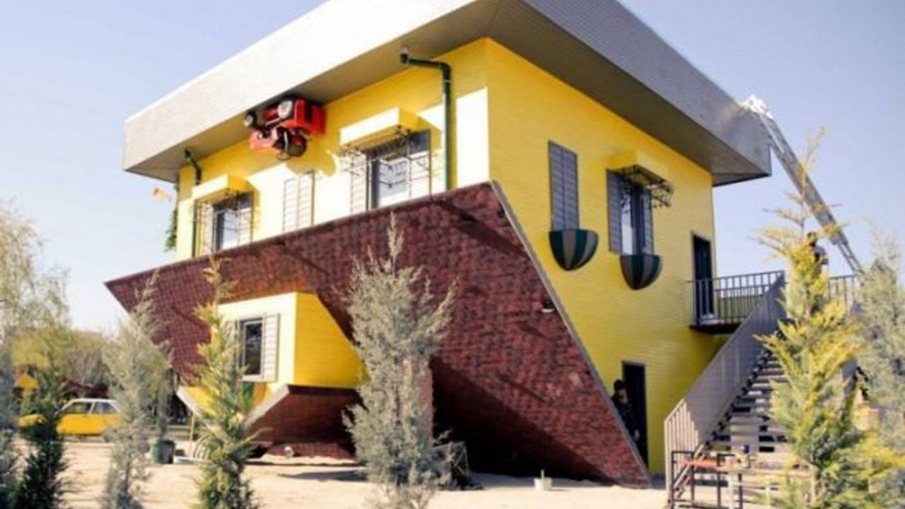 Ankara’daki Ters Ev Görenleri Şaşkına Çeviriyor!