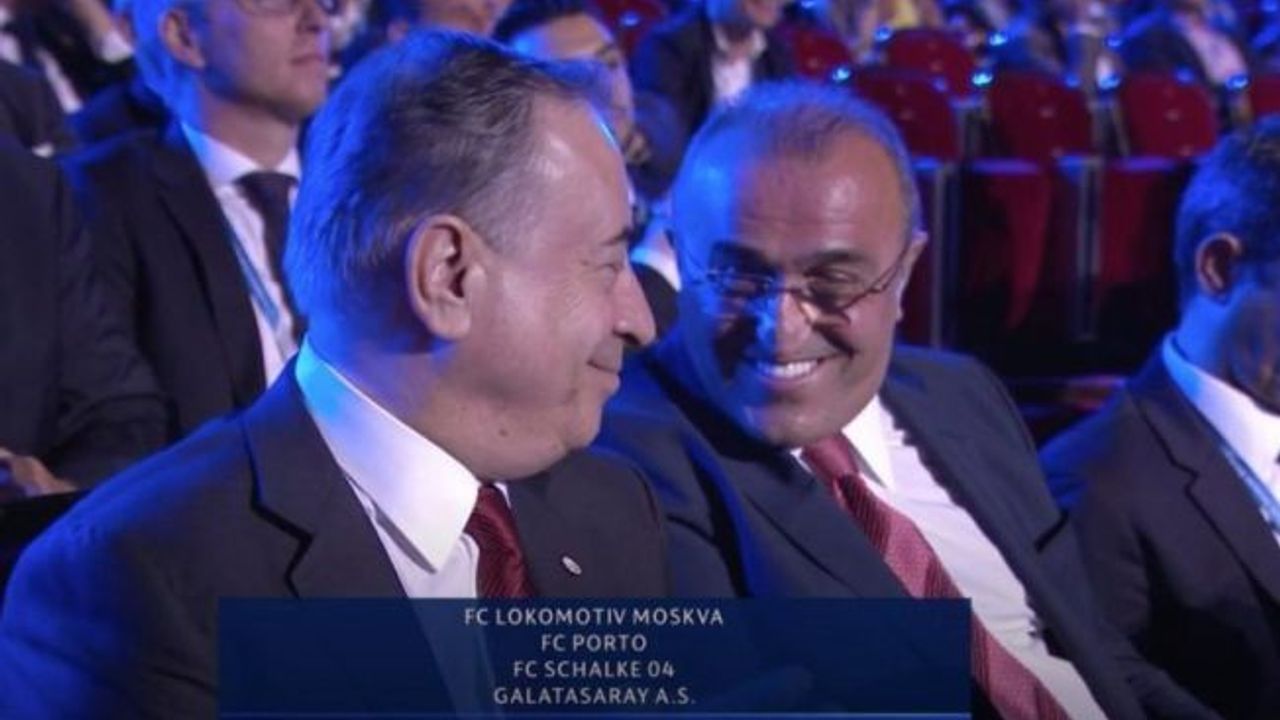 Mustafa Cengiz ve Abdurrahim Albayrak’ın kura sevinci