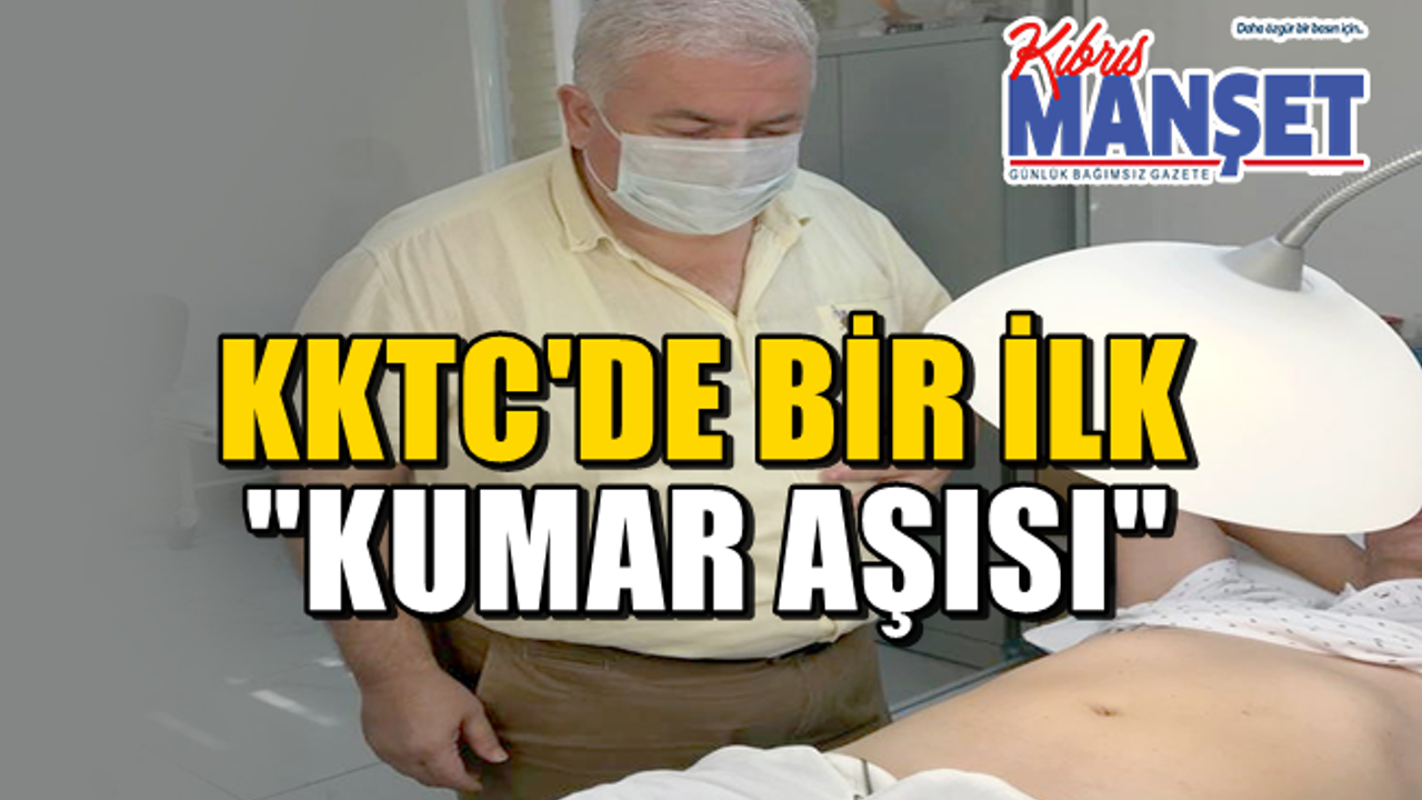 KKTC'de ilk Kumar Aşısı Pembe Köşk'te yapıldı