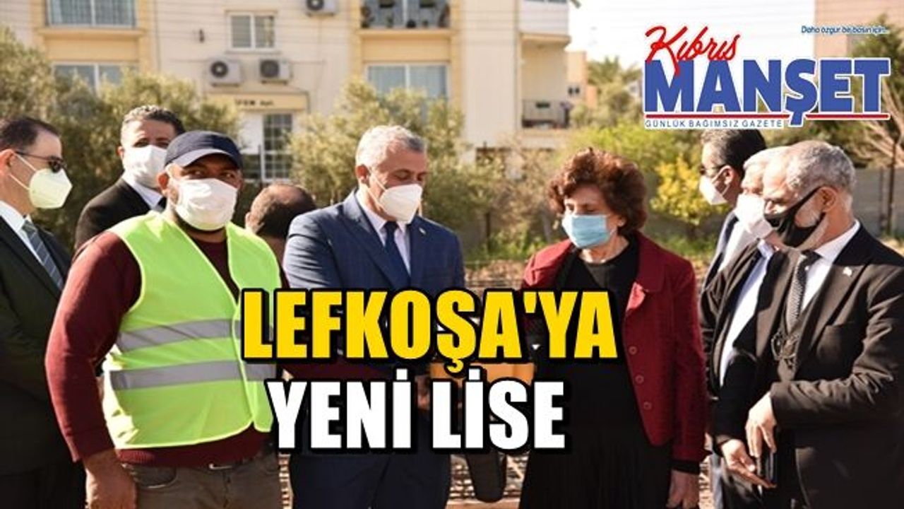 Lefkoşa Kızılbaş Bölgesi’ne yapılacak Esin Leman Lisesi’nin temeli törenle atıldı