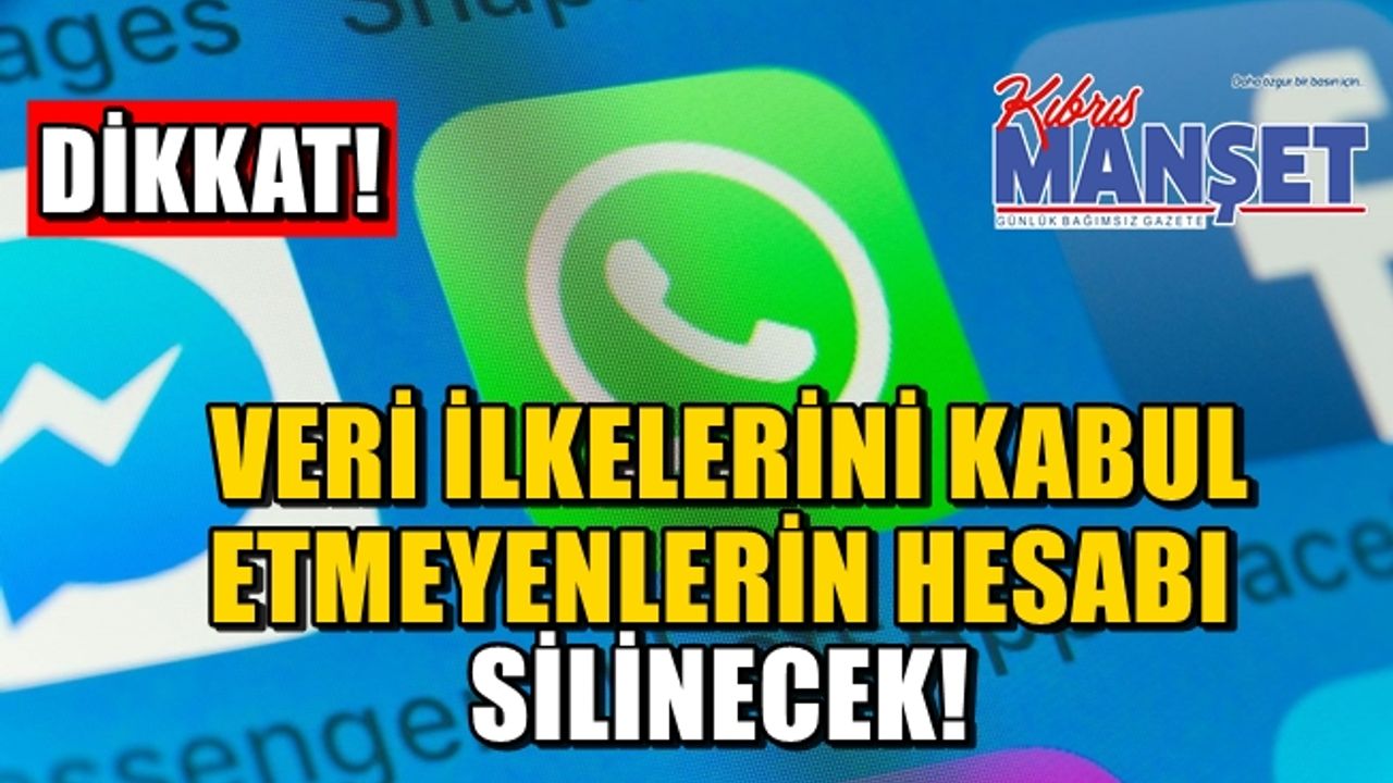 WhatsApp'ta süre doluyor!