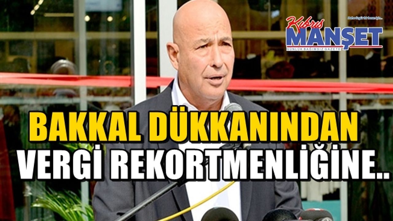Vergi rekortmeni Tahir Topal TAK'a konuştu