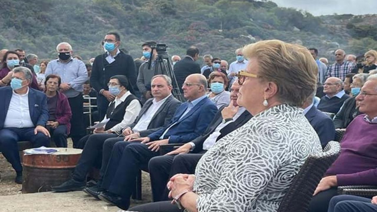 Maronitler’in Koruçam’daki ayinine Rum siyasilerden katılım