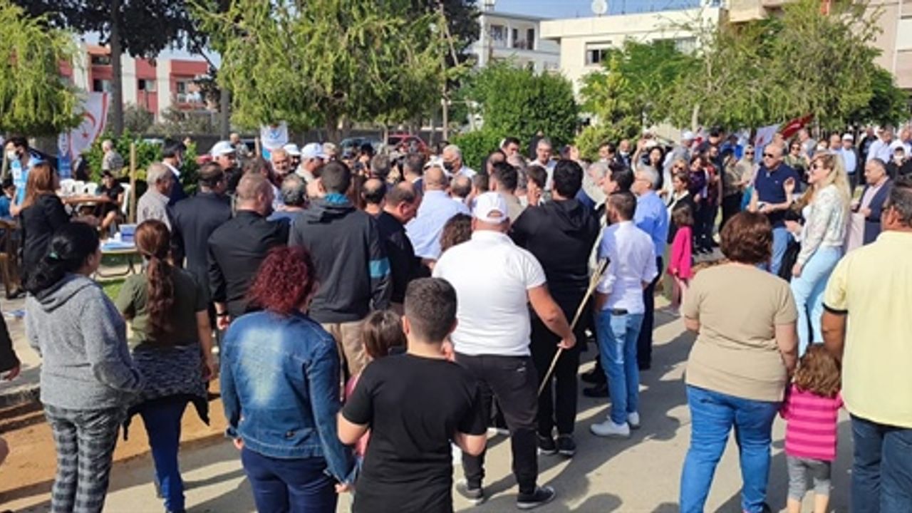 YDP Gazimağusa Anadolu Mahallesi’nde halkla bir araya geldi