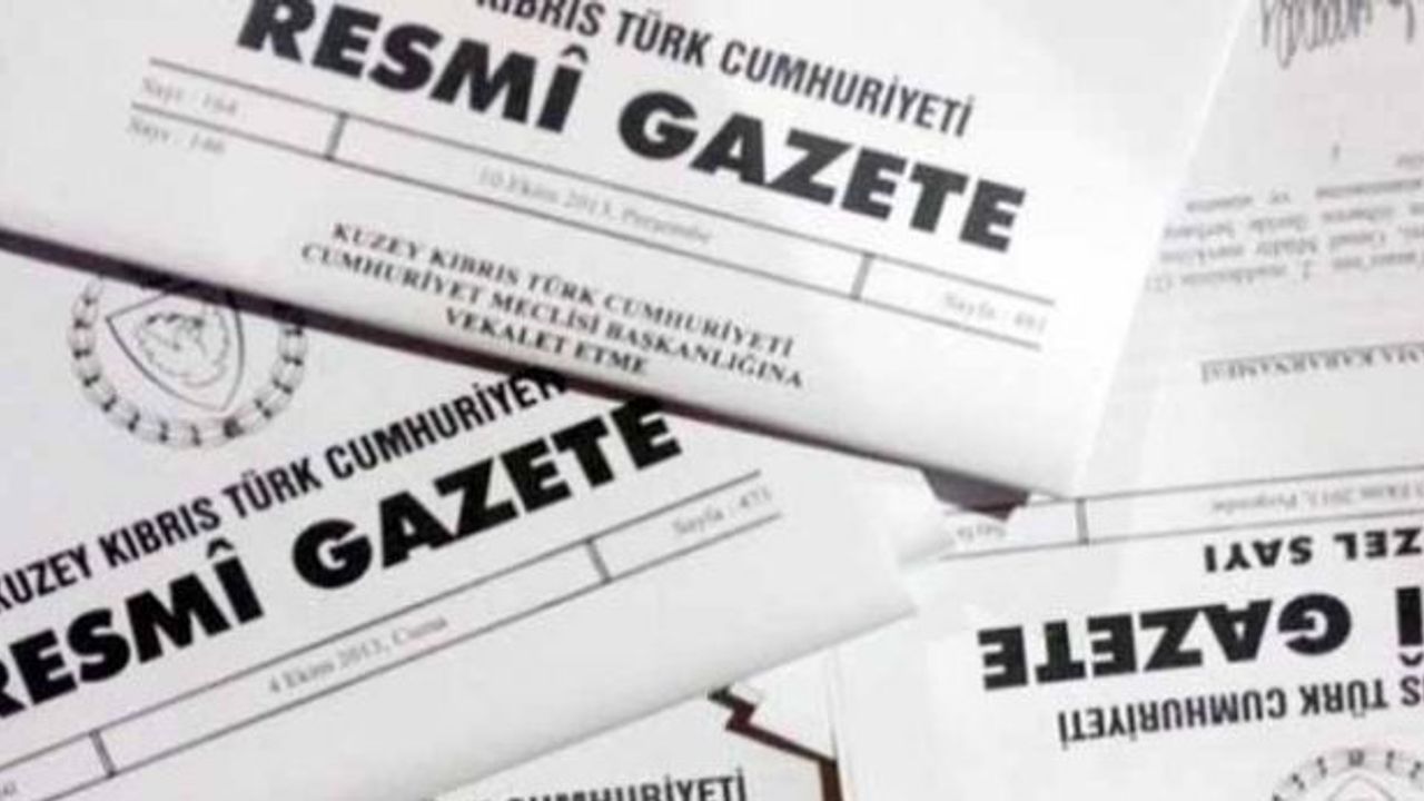 Belediyeler (Değişiklik) Yasası Resmi Gazete’de yayımlanarak yürürlüğe girdi