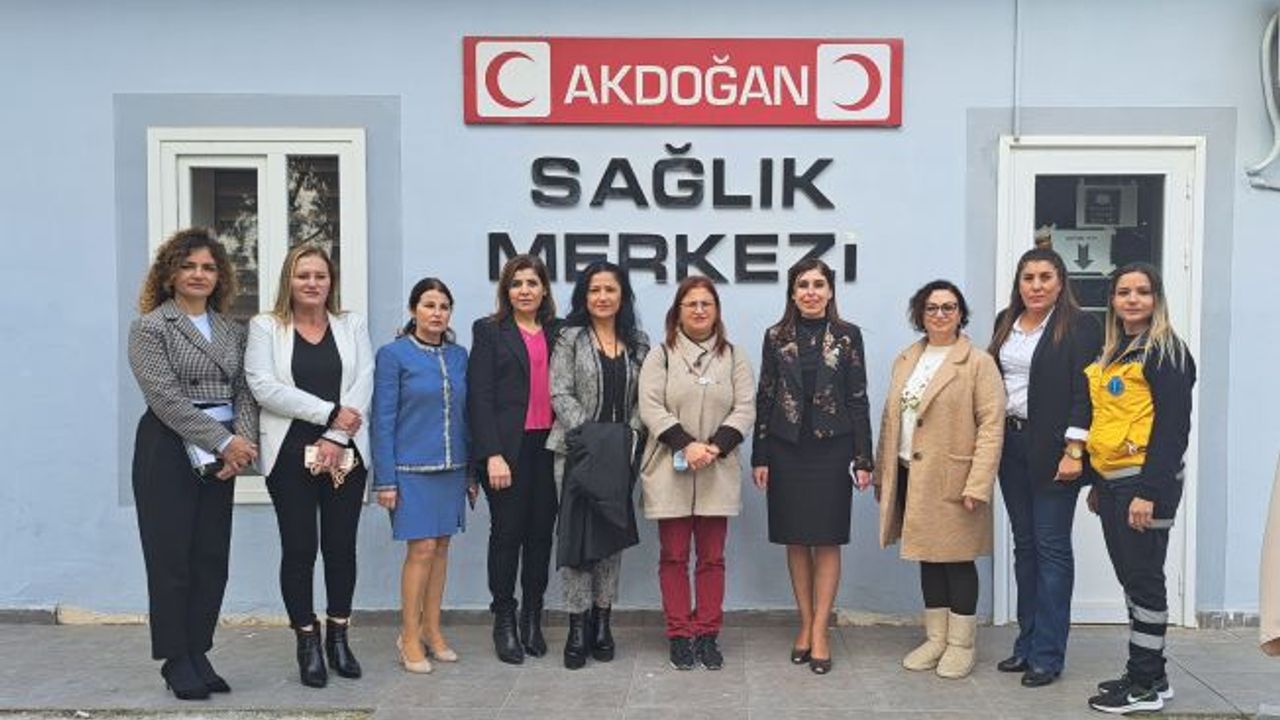 Sağlık Bakanı Altuğra Akdoğan Sağlık Merkezi'ni ziyaret etti