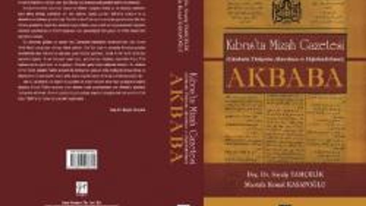 Tamçelik Ve Kasapoğlu’nun “Kıbrıs’ta Mizah Gazetesi Akbaba” Adlı Kitabı Yayımlandı
