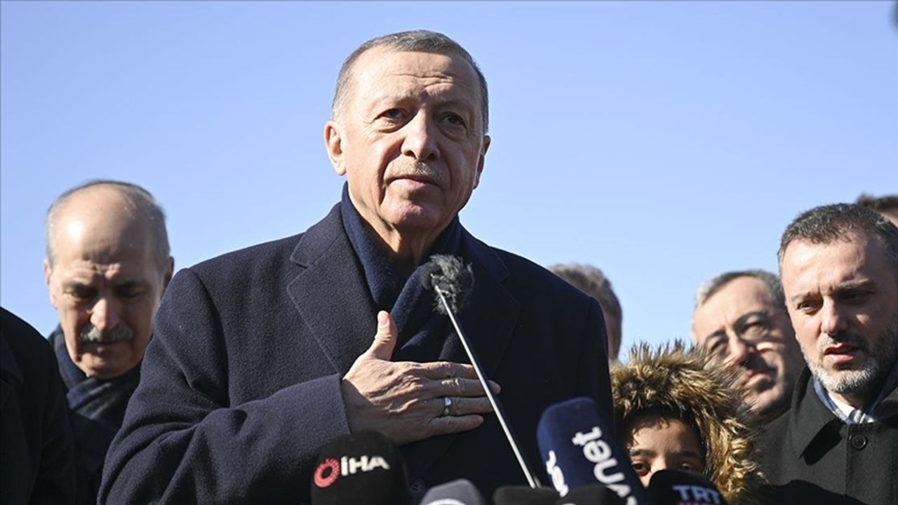 Erdoğan, Kahramanmaraş'taki incelemelerinin ardından açıklamada bulundu