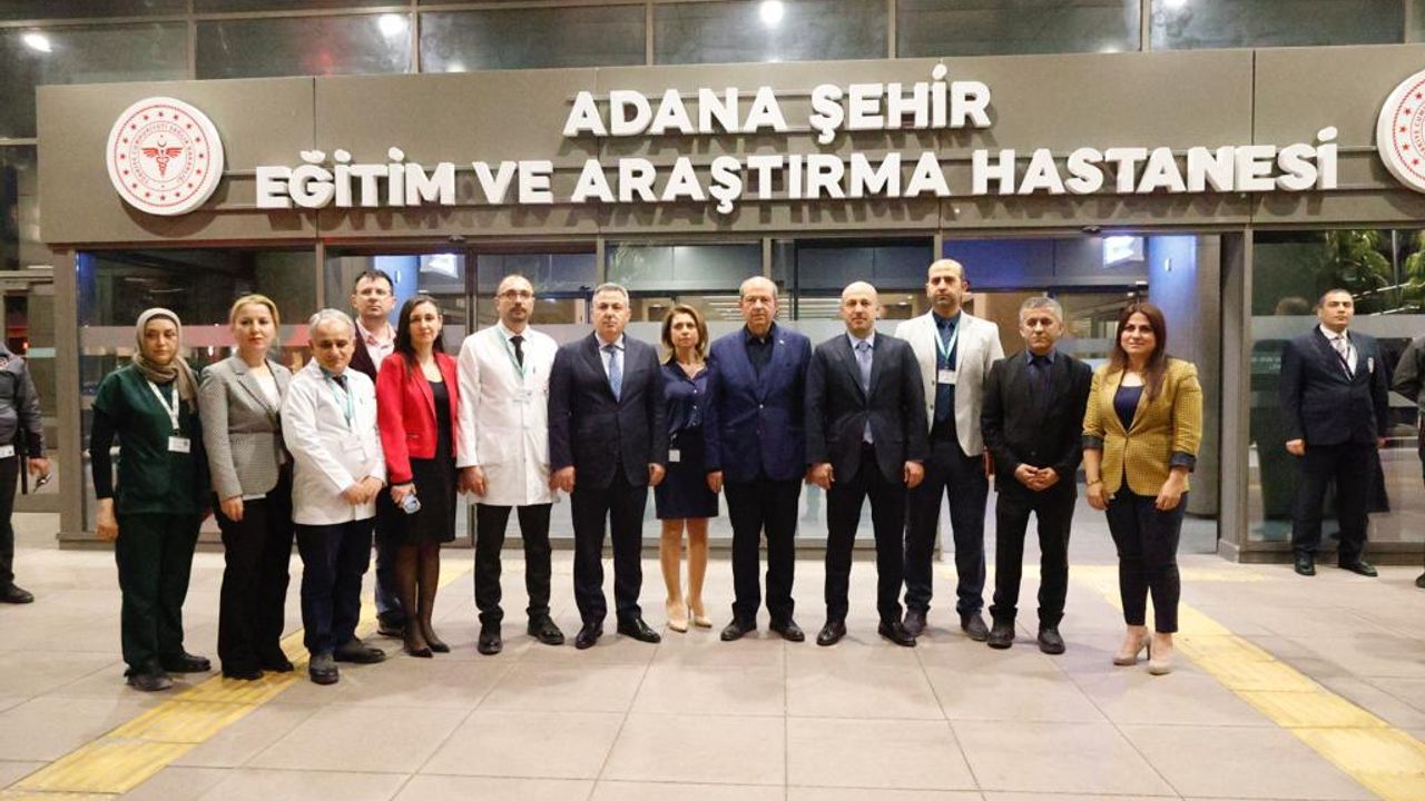 Tatar, Adana Şehir Eğitim ve Araştırma Hastanesi’nde tedavi gören depremzedeleri ziyaret etti