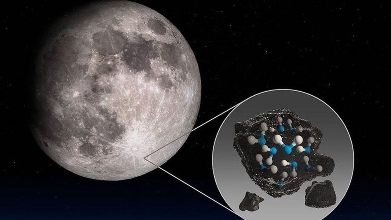 Araştırma: "Ay Yüzeyinde Küçük Cam Kürelerde Hapsolmuş Trilyonlarca Kilogram Su Var"