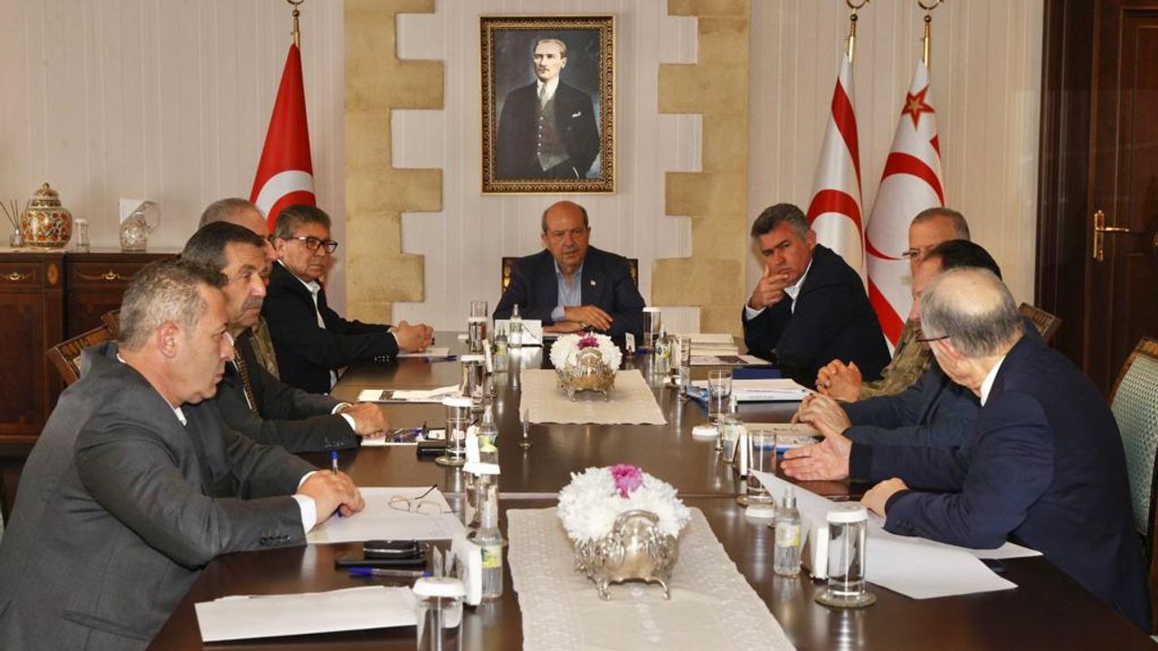 Üst Koordinasyon Kurulu, Cumhurbaşkanı Ersin Tatar’ın başkanlığında toplandı