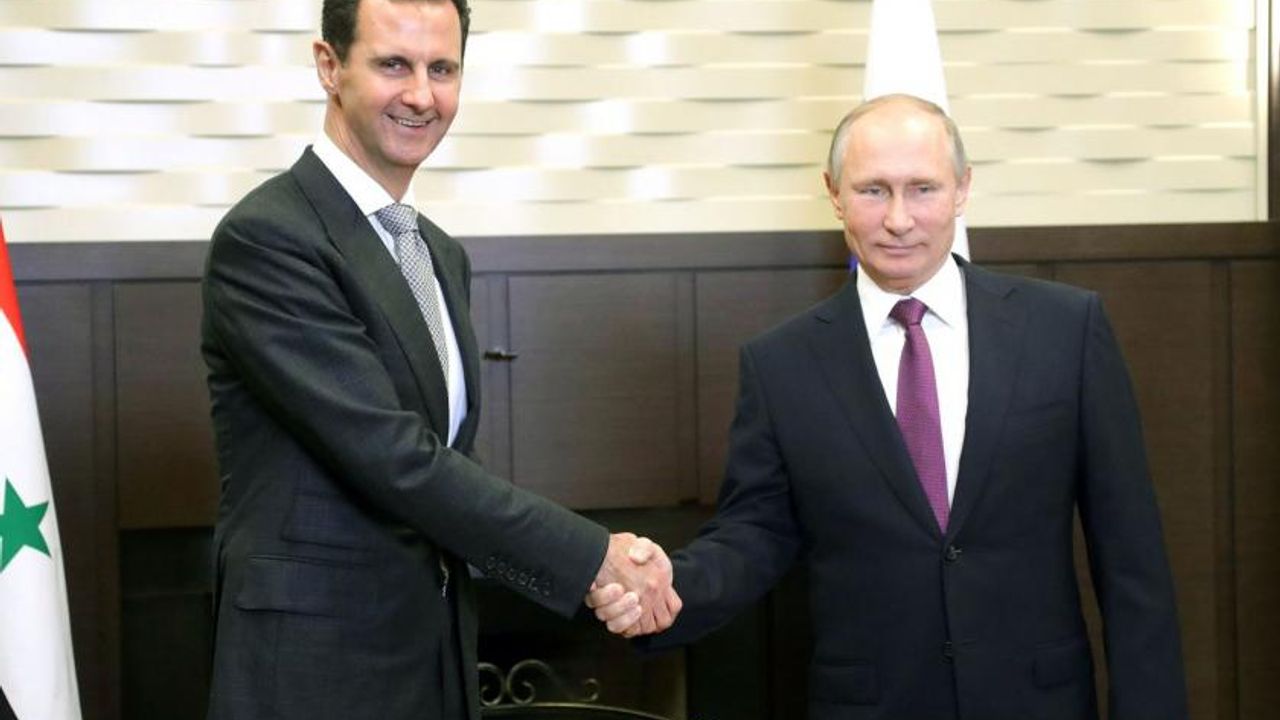 Rusya Devlet Başkanı Putin, Suriye'deki Rejimin Lideri Esed İle Moskova'da Görüştü