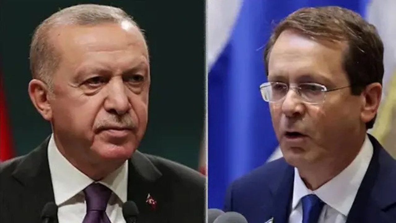 Türkiye Cumhurbaşkanı Erdoğan, İsrail Cumhurbaşkanı Herzog İle Telefonda Görüştü