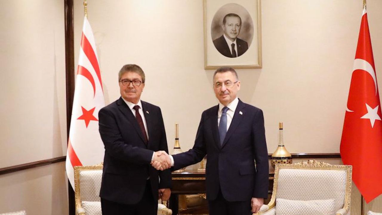 Üstel, Ankara’da Türkiye Cumhuriyeti Cumhurbaşkanı yardımcısı Oktay ile bir araya geldi