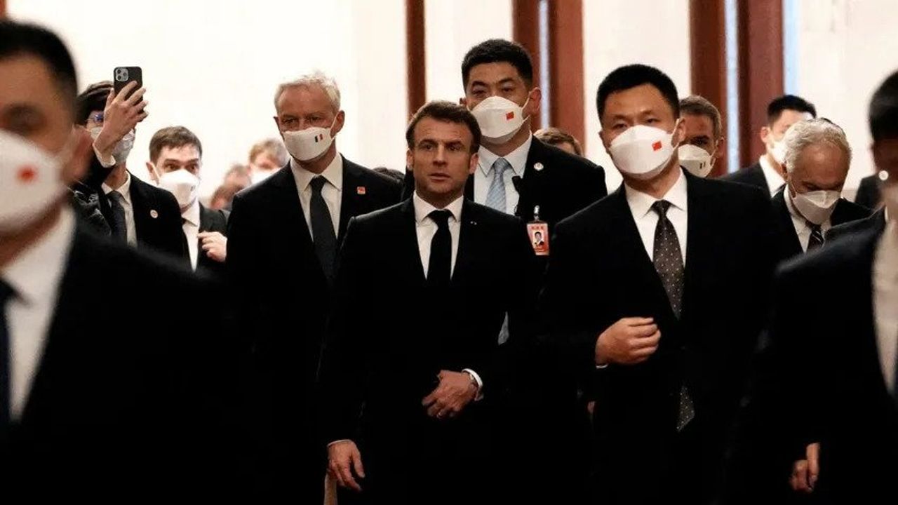 Çin Ve Fransa, Macron'un Ziyaretinde Ukrayna'da Barışın Sağlanması Çağrısı Yaptı