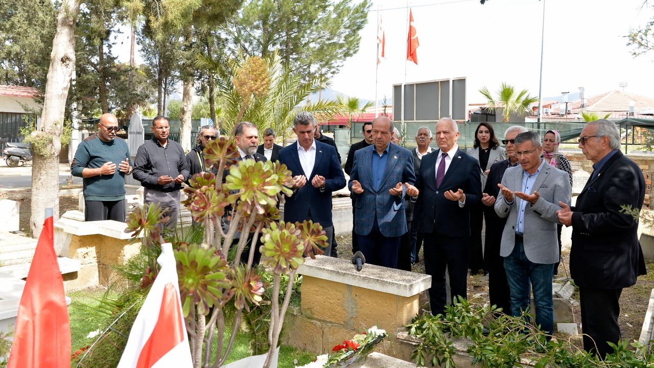 Tatar: “Kıbrıs Türk halkı, onu her zaman hizmetleriyle hatırlayacaktır”
