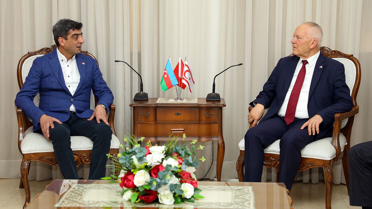 Töre, Azerbaycan Sağlık Turizmi Konseyi Başkanı Kuliyev’i Kabul Etti