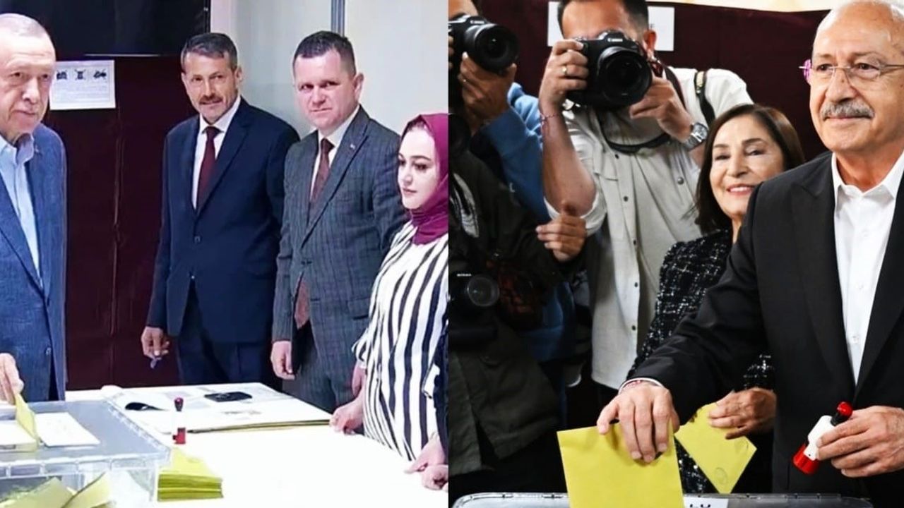 Cumhurbaşkanı Adayları Erdoğan, Kılıçdaroğlu Ve Oğan Oylarını Kullandı