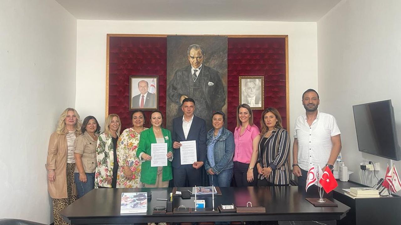Gönyeli Alayköy Belediyesi Ve GİKAD Arasında İşbirliği Protokolü İmzalandı