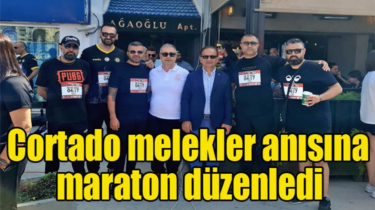 Cortado melekler anısına maraton düzenledi