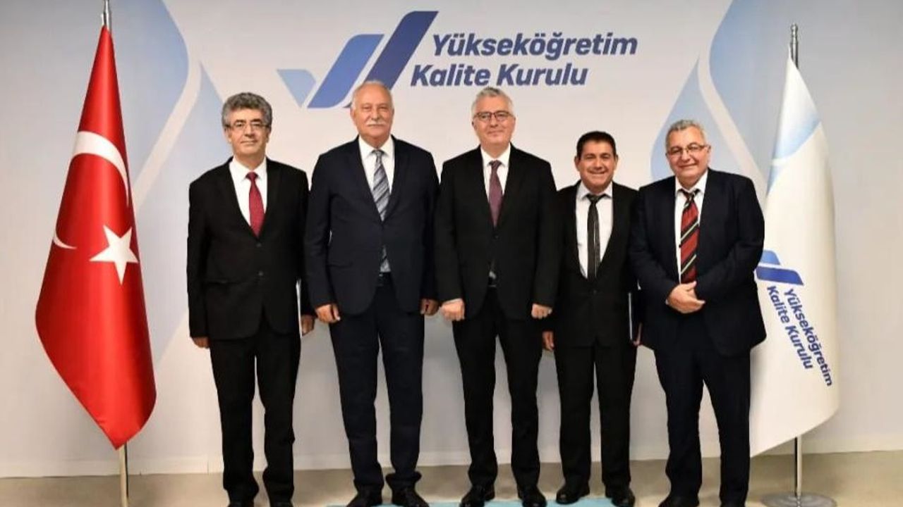 YÖDAK Heyeti Ankara'da Yükseköğretim Kalite Kurulu’nu Ziyaret Etti