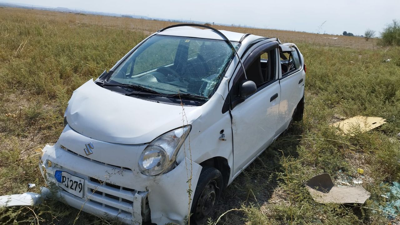 Lefkoşa’da trafik kazası: Takla atan aracın sürücüsü yaralandı