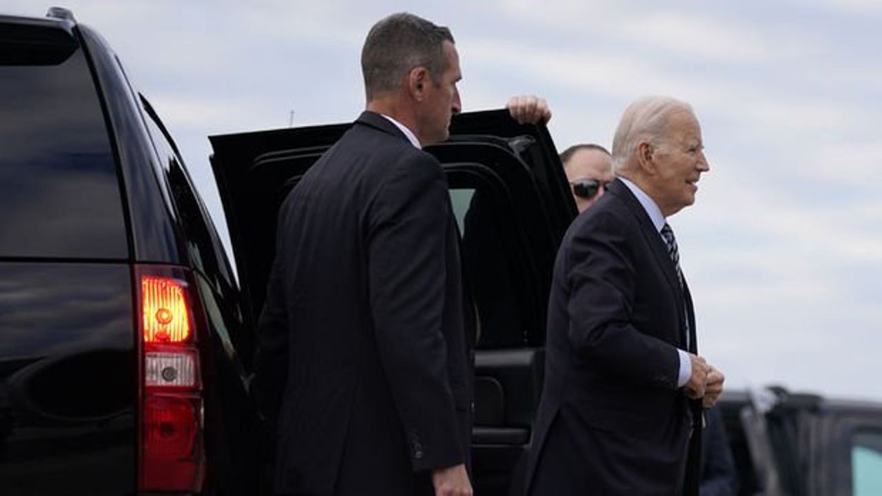 ABD Başkanı Joe Biden İsrail’e Ulaştı