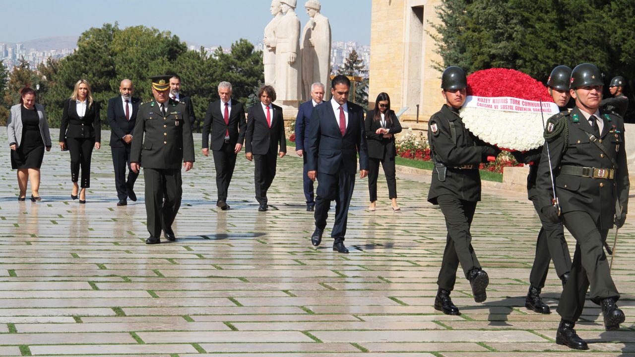 Gardiyanoğlu, KKTC Ankara Büyükelçiliği Ve Anıtkabir’i Ziyaret Etti