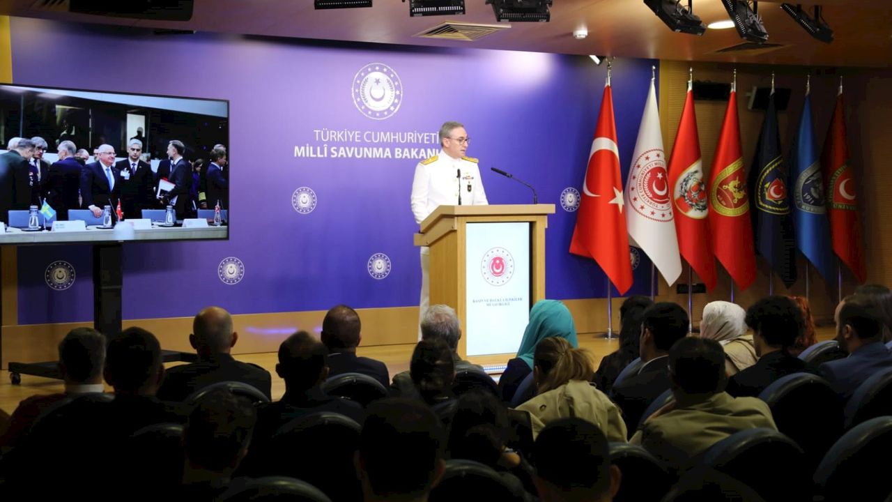 TC Milli Savunma Bakanlığının haftalık basın bilgilendirme toplantısı yapıldı