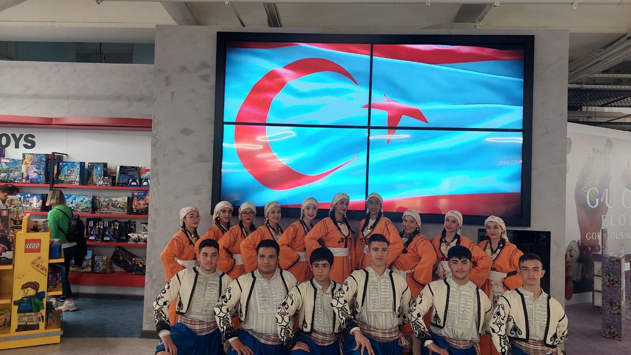KKTC’nin 40. Yılı Ercan Havalimanı’nda Da Kutlandı
