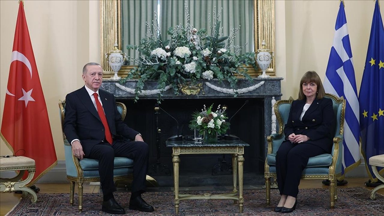 TC Cumhurbaşkanı Erdoğan 6 yıl sonra Atina'da