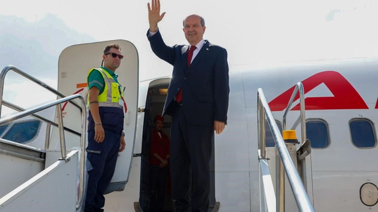Cumhurbaşkanı Tatar, Ankara Ve Antalya’da Temaslarda Bulunmak Üzere Adadan Ayrıldı