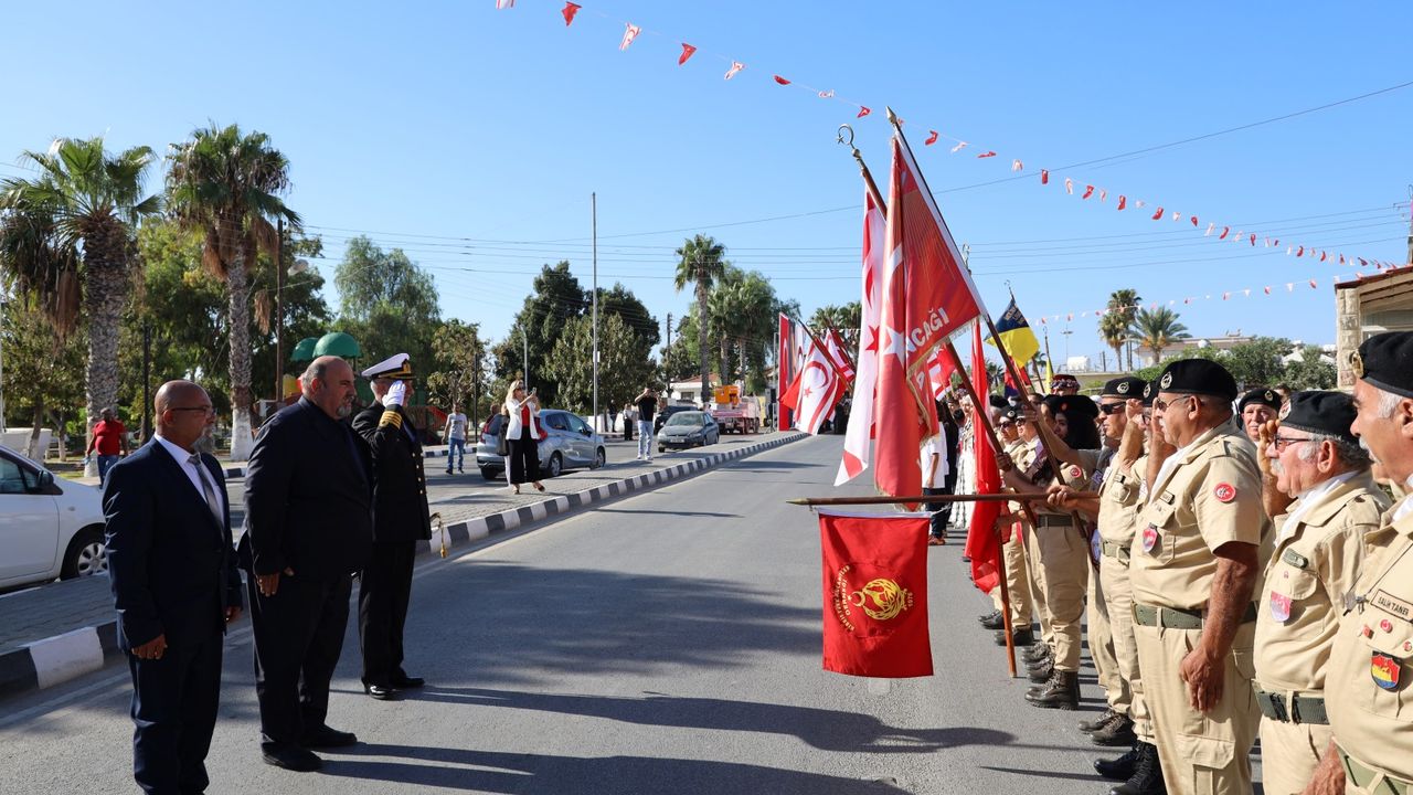Türkiye Cumhuriyeti’nin kuruluşunun 102. yıl dönümü İskele’de de kutlandı