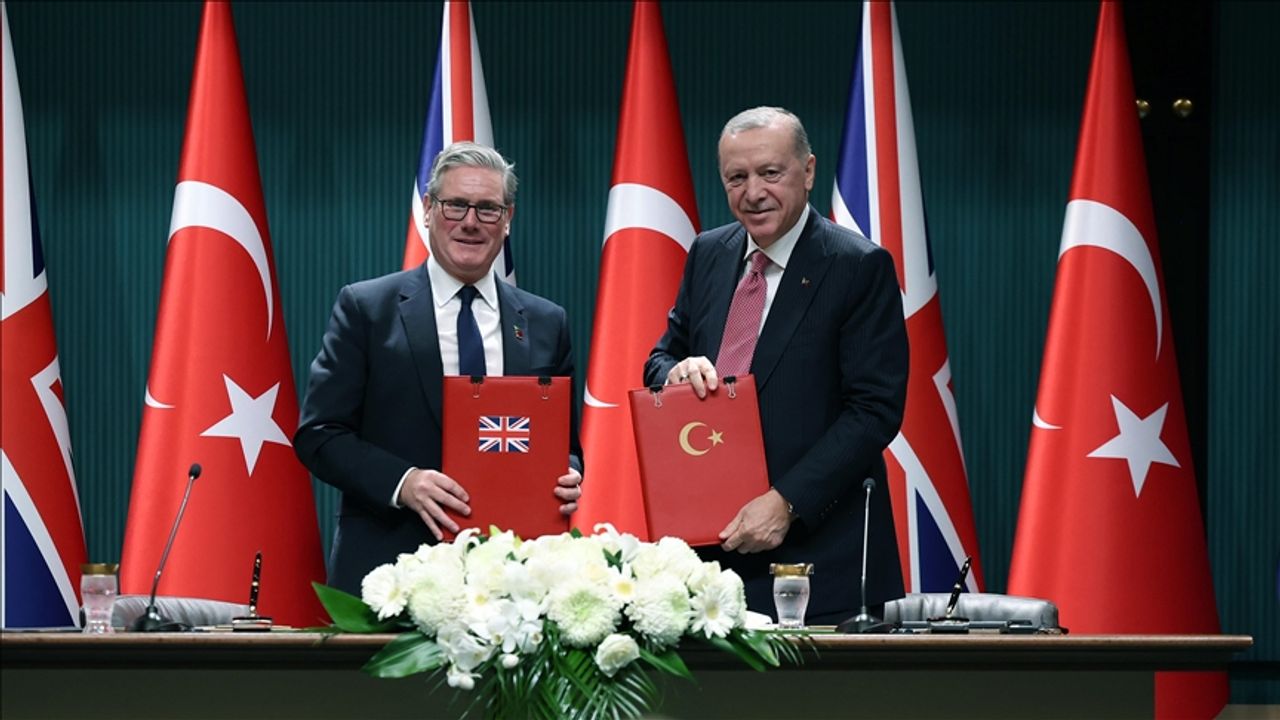 Starmer-Erdoğan ortak basın toplantısı…Starmer: "(Eurofighter anlaşması) Bu NATO'daki güvenliği derinleştirecek, artırac