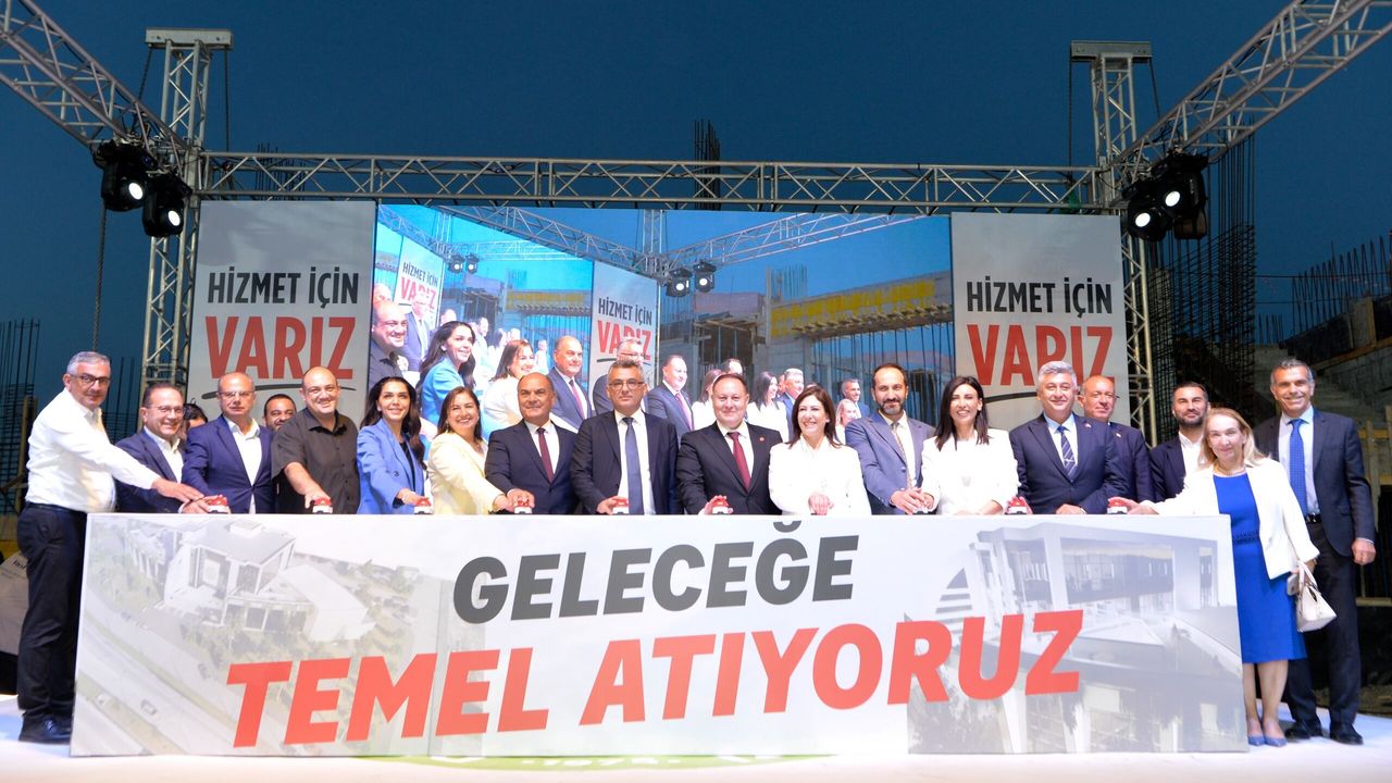 Erhürman, Değirmenlik-Akıncılar Belediyesi’nin yeni hizmet binasının temel atma törenine katıldı