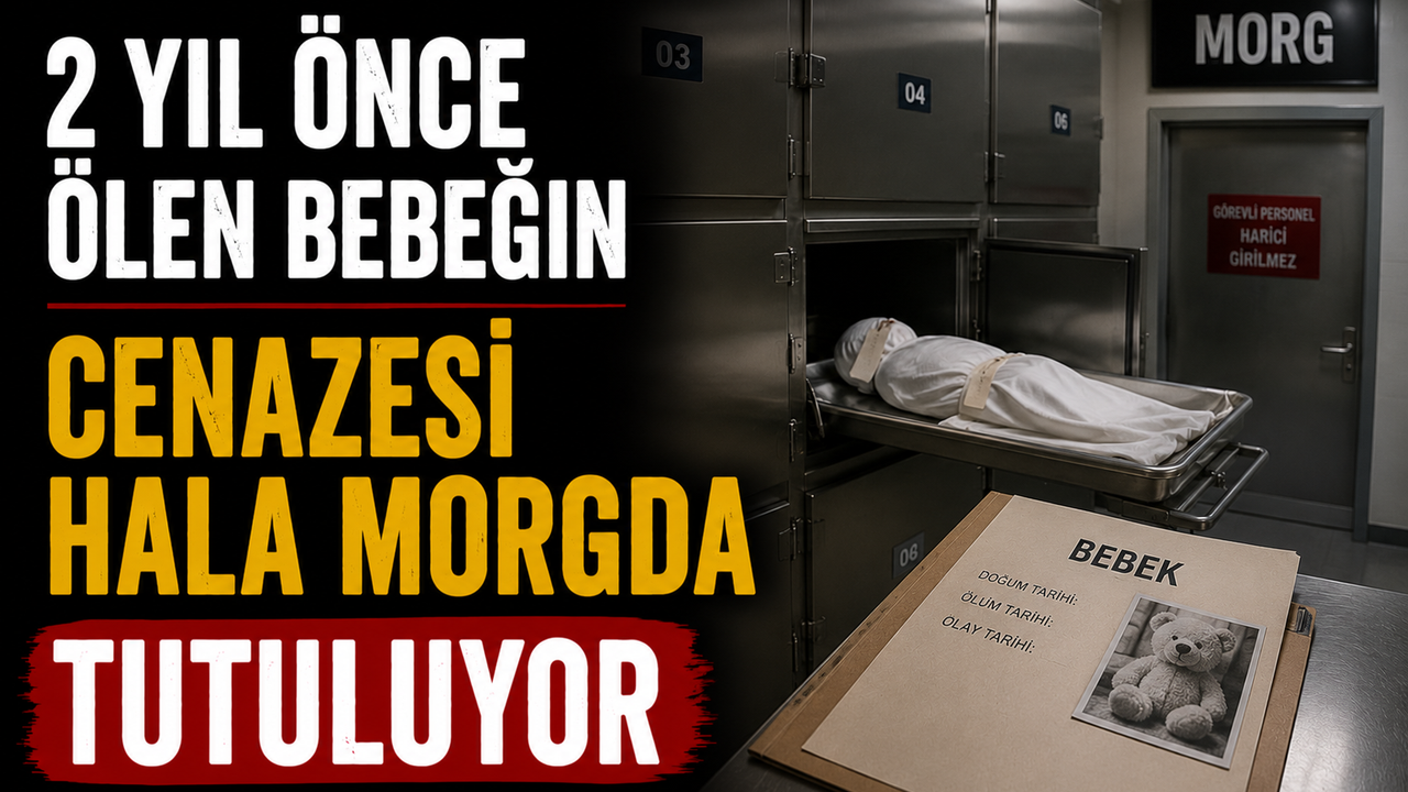 2 yıl önce ölen bebeğin cenazesi hala morgda tutuluyor