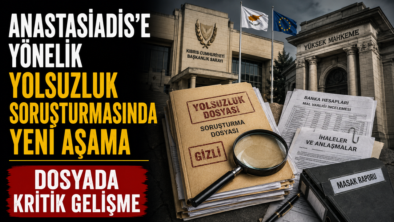 Anastasiadis aleyhindeki yolsuzluk iddiaları ile ilgili soruşturmada yeni bir aşamaya geçildi