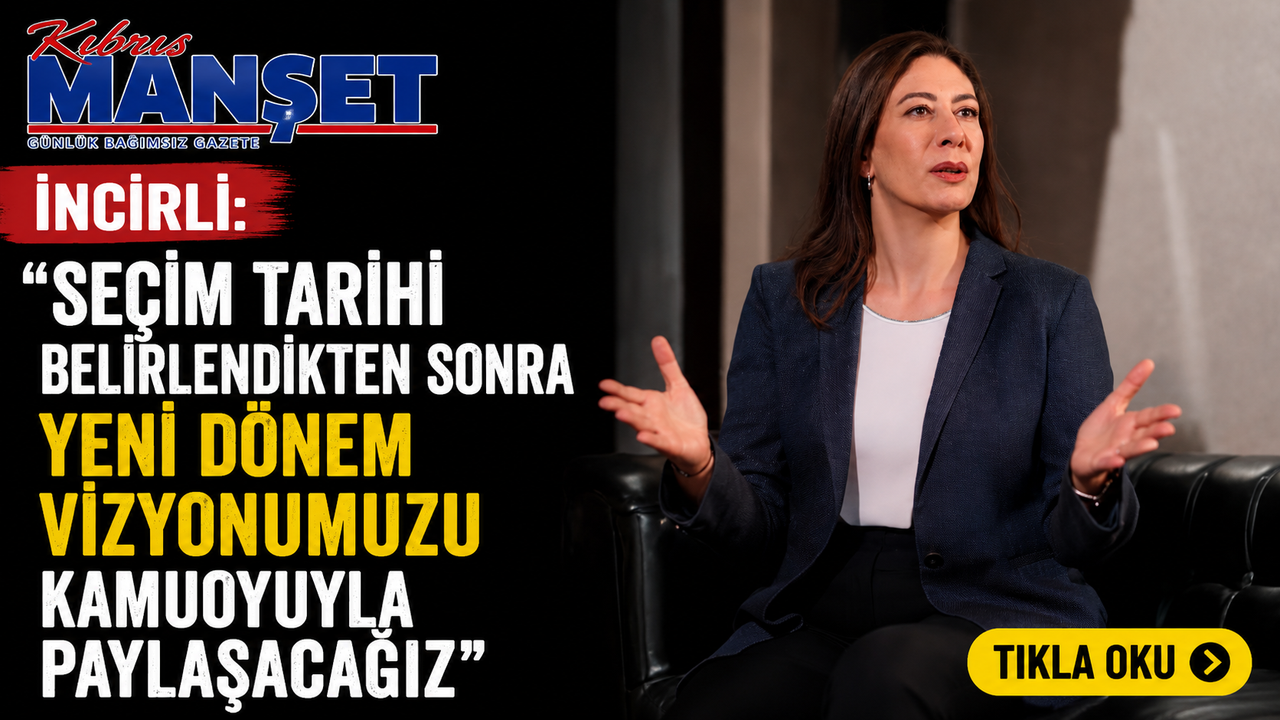 İncirli: "Seçim tarihi belirlendikten sonra yeni dönem vizyonumuzu kamuoyuyla paylaşacağız"