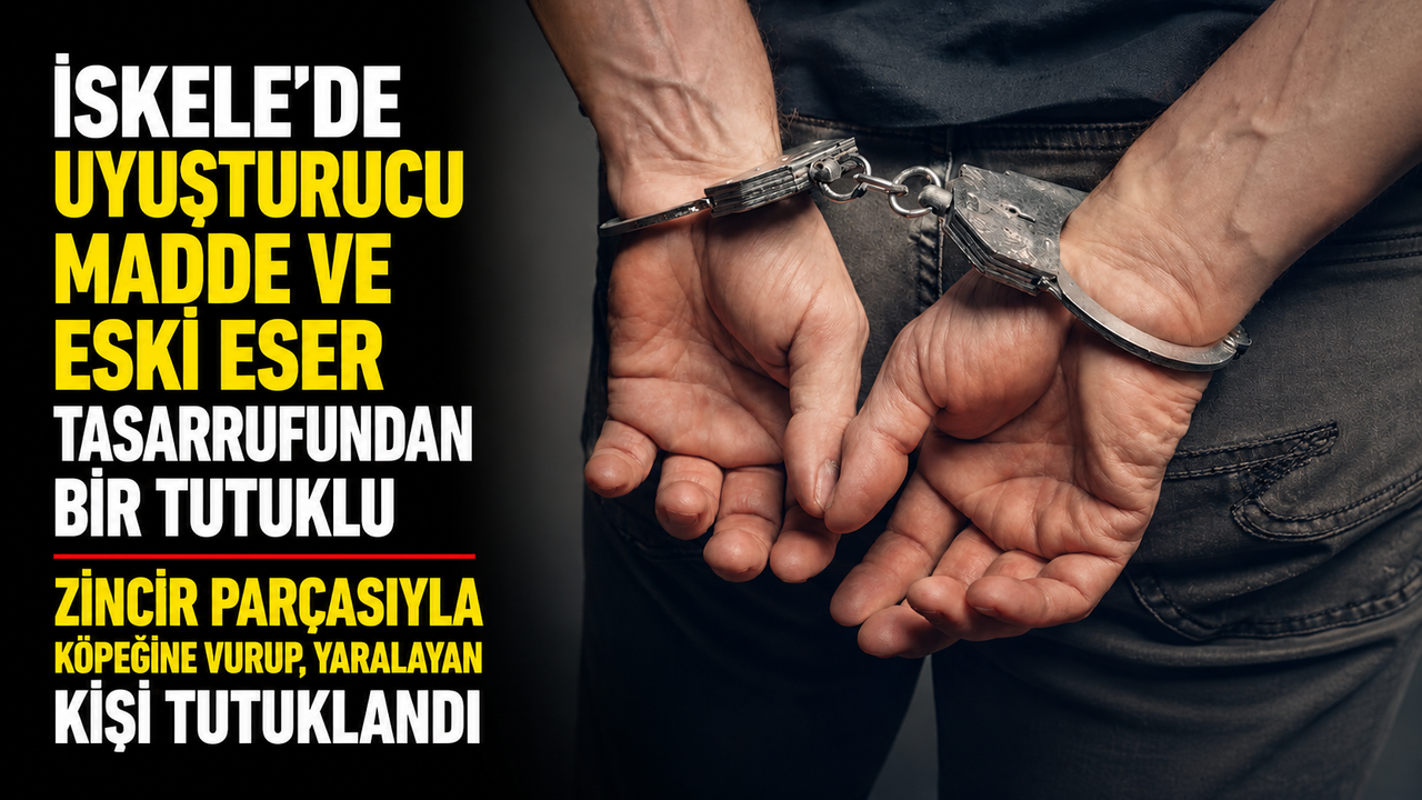İskele'de uyuşturucu madde ve eski eser tasarrufundan bir tutuklu
