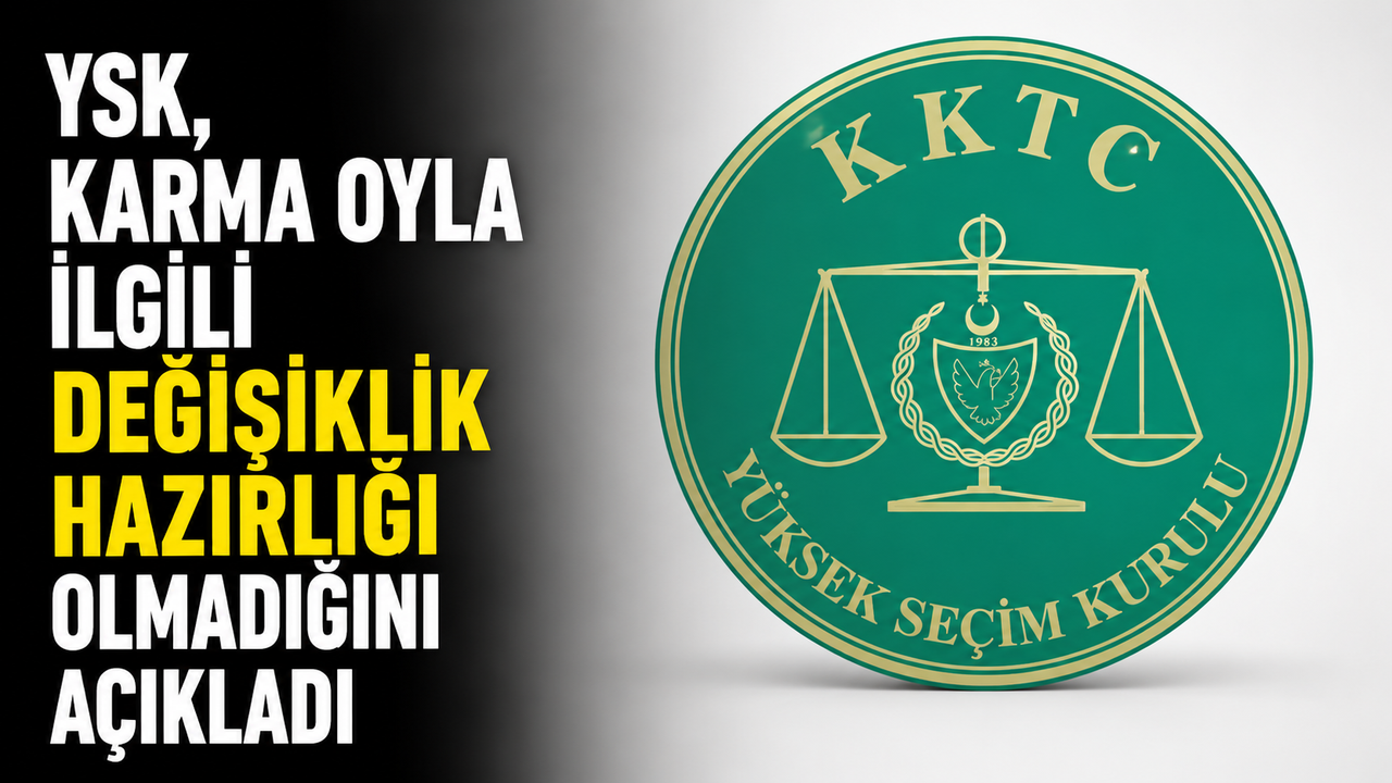 YSK, karma oyla ilgili değişiklik hazırlığı olmadığını açıkladı