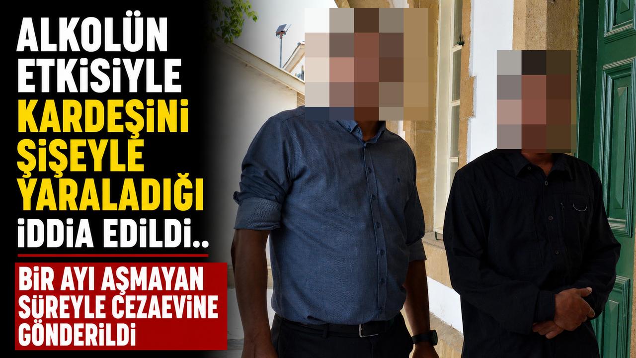 Alkolün Etkisiyle Kardeşini Şişeyle Yaraladığı İddia Edildi