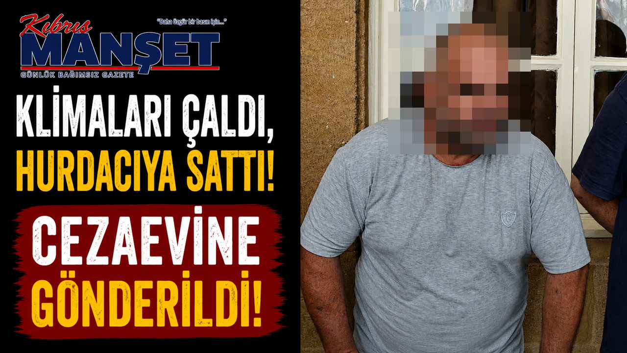 Klimaları Çaldı, Hurdacıya Sattı